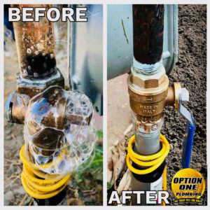 Before and After Gas Valve