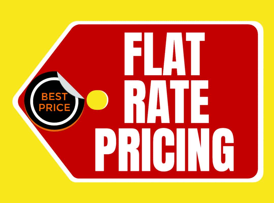 Flat Rate Pricing