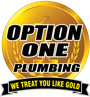 Option One Plumbing Web Logo