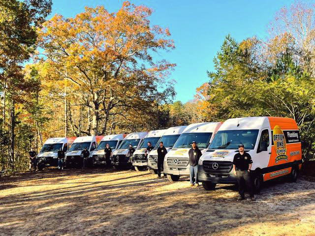 Option One Plumbing Charlotte service team