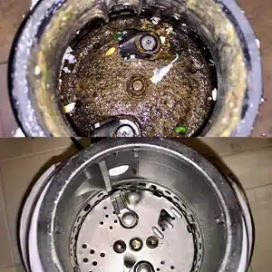 Option One Plumbing Garbage Disposal Before And After