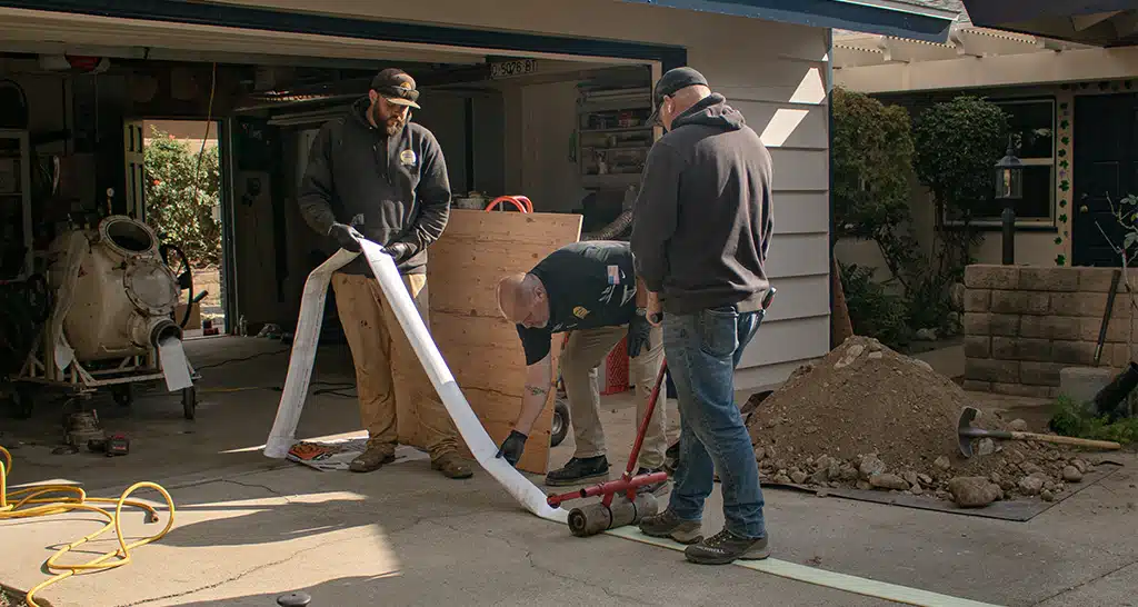 Option One Plumbing Chandler Arizona Plumber Trenchless Sewer Repair Pipe Bursting Service