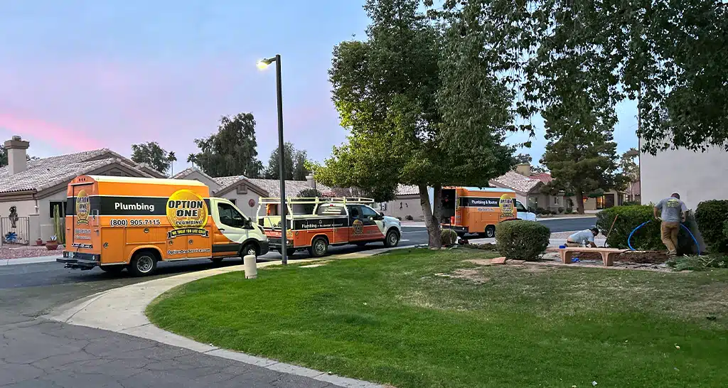Option One Plumbing Scottsdale Arizona Plumber 24 Hour Plumbing Service