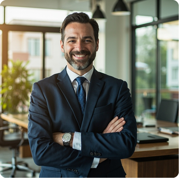 portrait-young-businessman-holding-laptop-standing-cafe 2